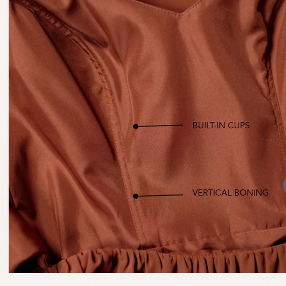 Revelry Gwen Chiffon Dress Emerald Green Size 16 Petite Length - Picture 12 of 12